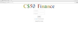 cs50 finance